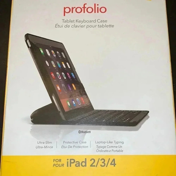 Zagg Tablet Keyboard Case for iPad 2/3/4 - Picture 1 of 3